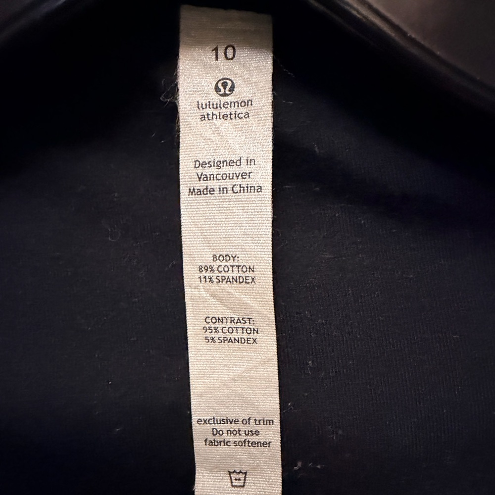 Rare LULU LEMON It's Happening Jacket - Black - Picture 5 of 11